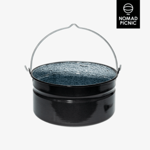 10 literes zománcozott halfőző bogrács