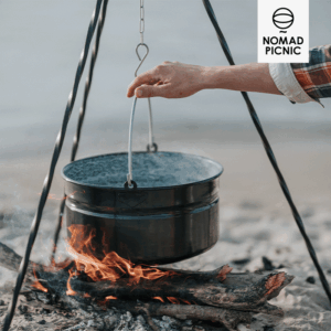 10 literes zománcozott halfőző bogrács