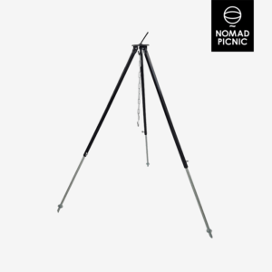 Teleszkópos bográcsállvány 120 cm 