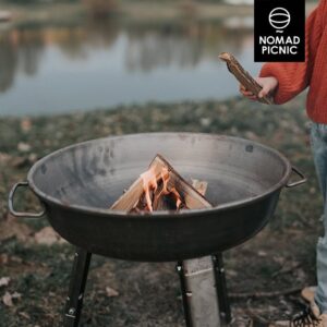 Toldható lábú tűztál 