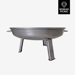 Toldható lábú tűztál 