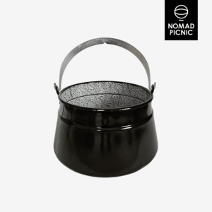 16 literes zománcozott bajai halfőző bogrács