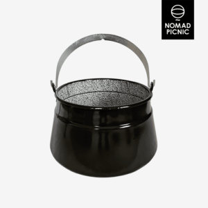 20 literes zománcozott bajai halfőző bogrács