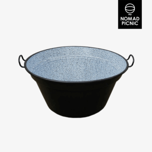 80 literes zománcozott horvát üst